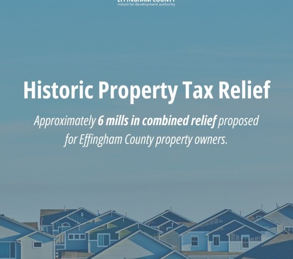 Effingham County Industrial Development Authority, Board of Commissioners and School District Announce Historic Property Tax Relief, Jumpstarting Project Zero
