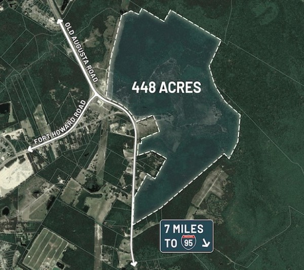Aerial image of Grande View Site
